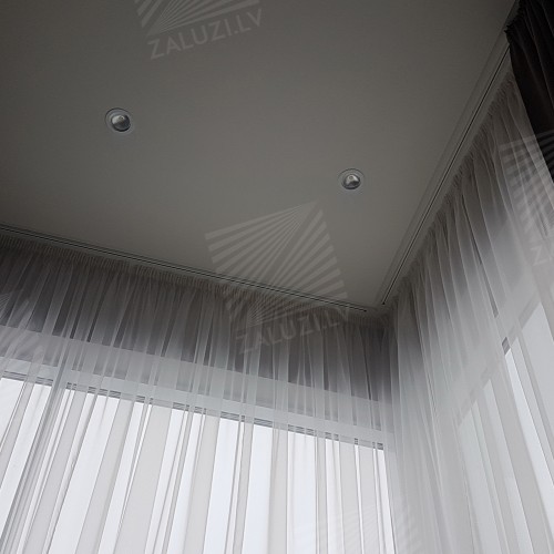 Curtain tracks and rods