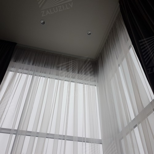 Curtain tracks and rods