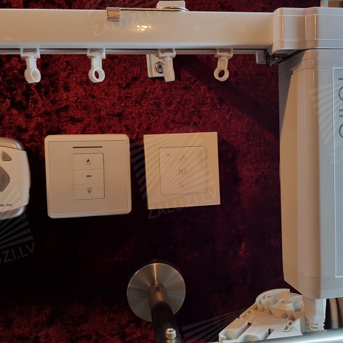 Curtain tracks and rods