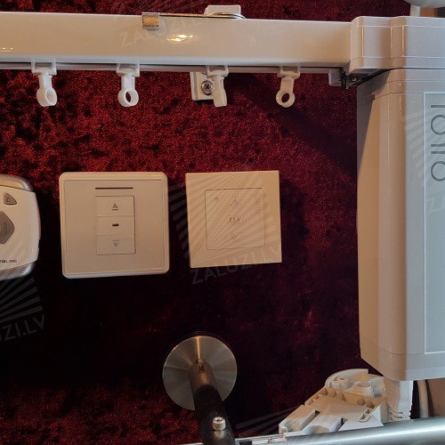 Curtain tracks and rods