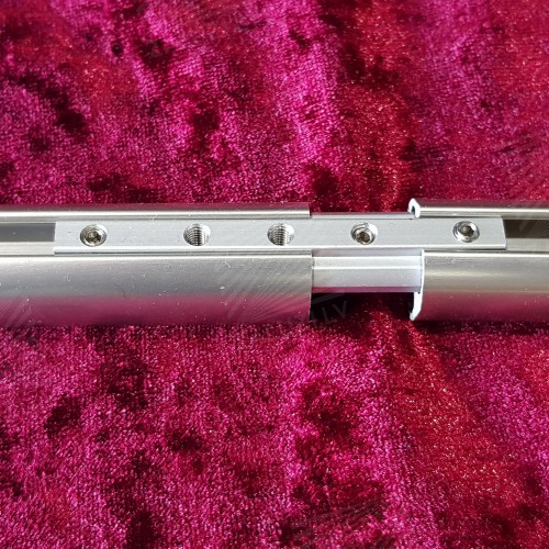 Curtain tracks and rods