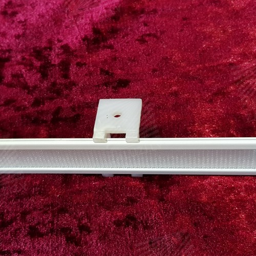 Curtain tracks and rods