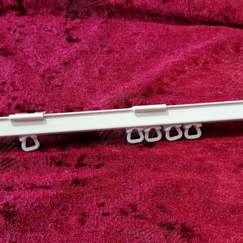 Curtain tracks and rods