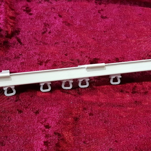 Curtain tracks and rods