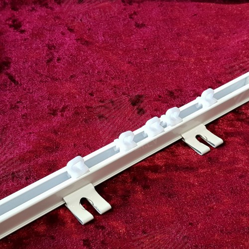 Curtain tracks and rods