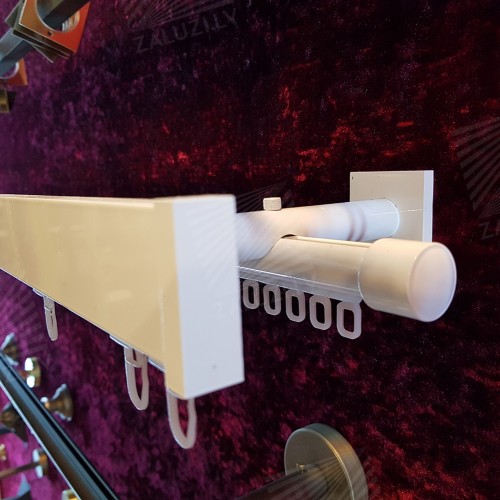 Curtain tracks and rods