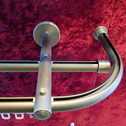 Curtain tracks and rods