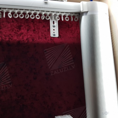 Curtain tracks and rods