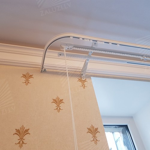 Curtain tracks and rods