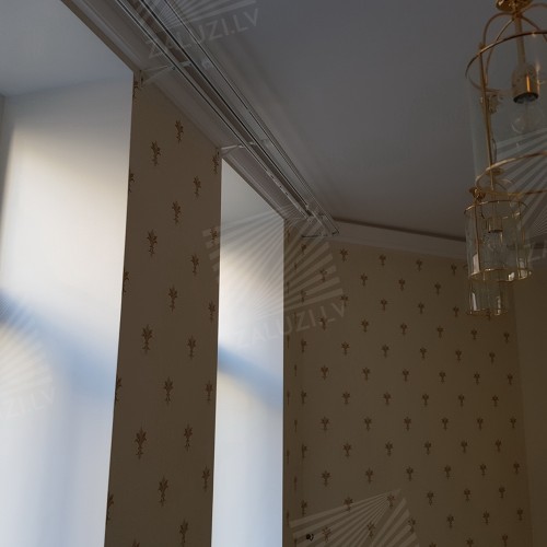 Curtain tracks and rods