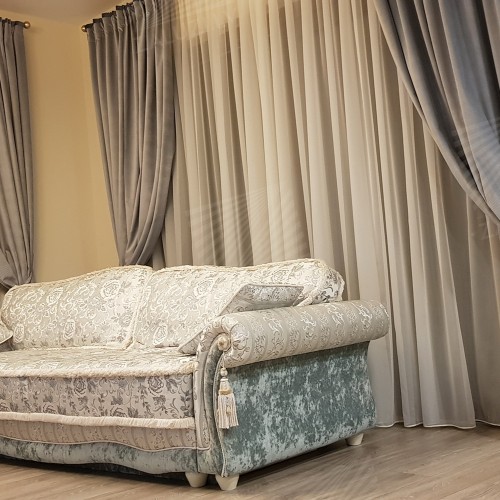 Curtain tracks and rods