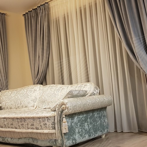 Curtain tracks and rods