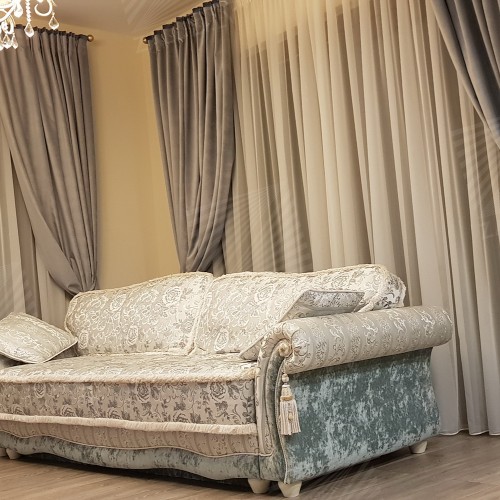 Curtain tracks and rods