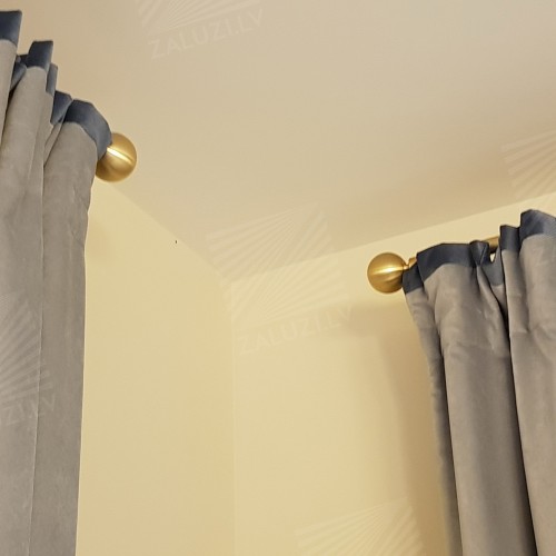 Curtain tracks and rods