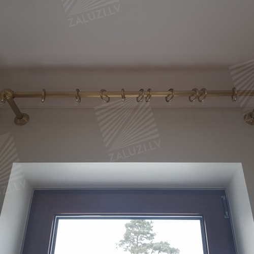 Curtain tracks and rods