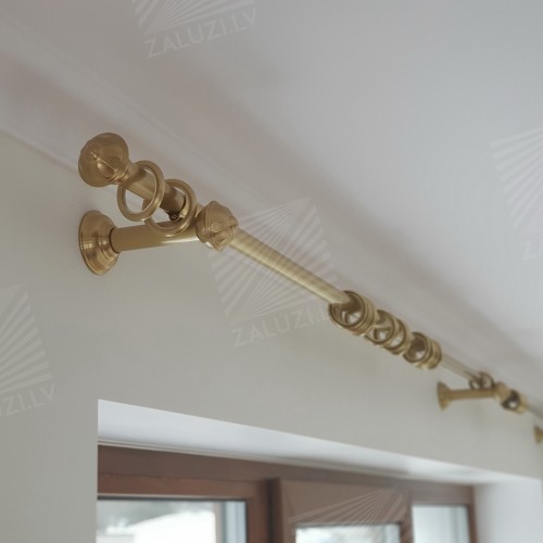 Curtain tracks and rods