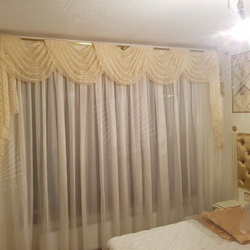 Curtain tracks and rods