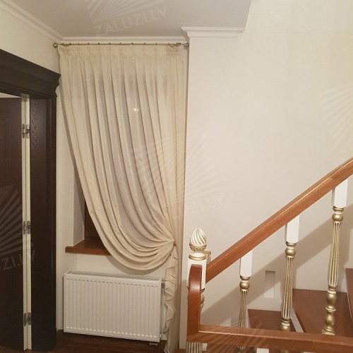 Curtain tracks and rods