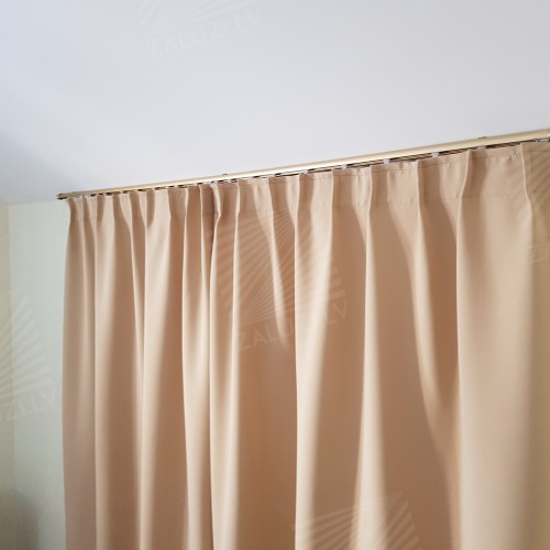 Curtain tracks and rods