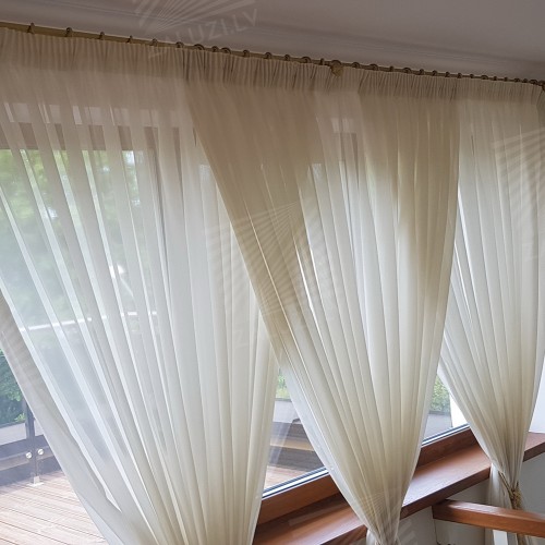 Curtain tracks and rods