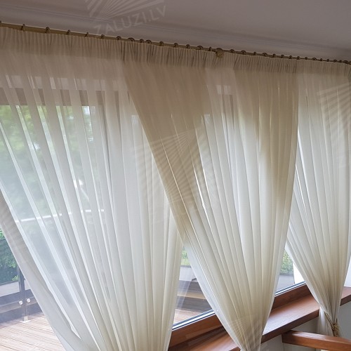 Curtain tracks and rods