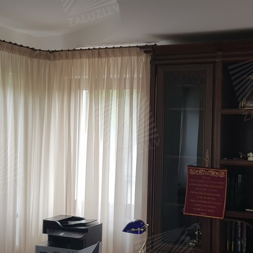 Curtain tracks and rods