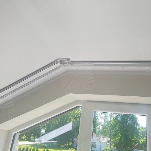 Curtain tracks and rods