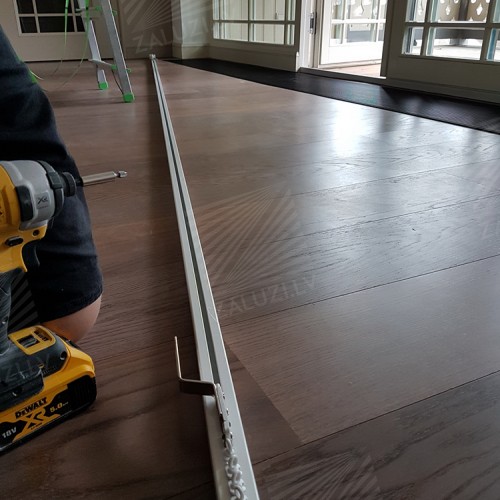 Curtain tracks and rods