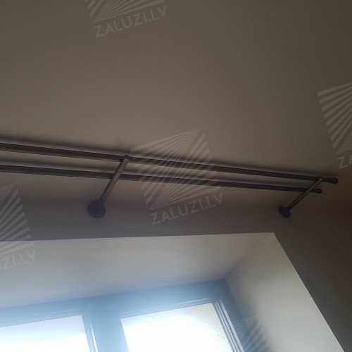 Curtain tracks and rods