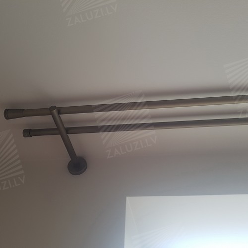 Curtain tracks and rods