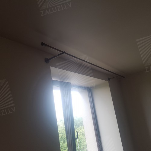 Curtain tracks and rods