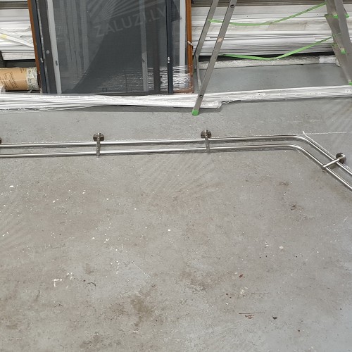 Curtain tracks and rods