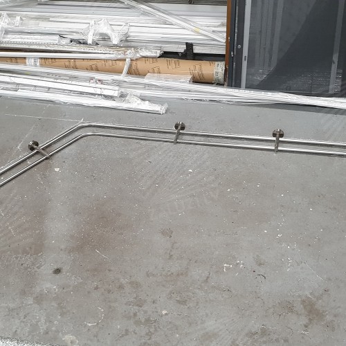 Curtain tracks and rods