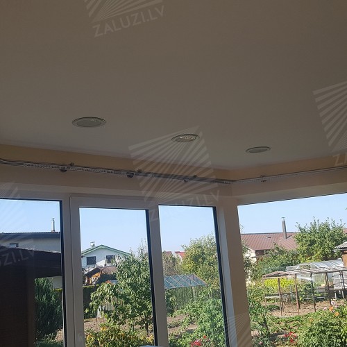 Curtain tracks and rods