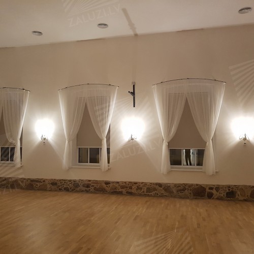 Curtain tracks and rods