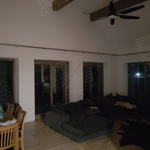 Curtain tracks and rods