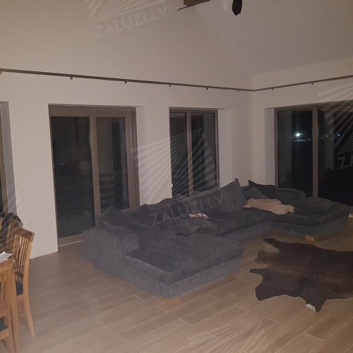 Curtain tracks and rods