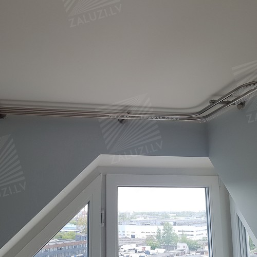 Curtain tracks and rods