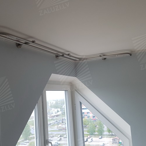 Curtain tracks and rods