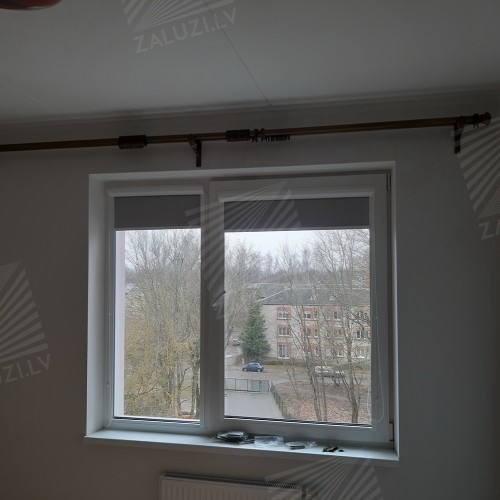 Curtain tracks and rods