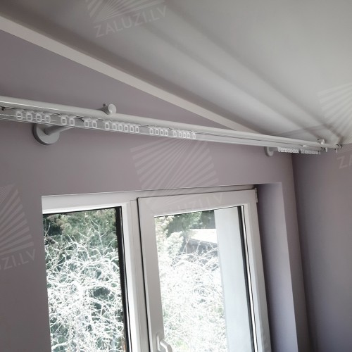 Curtain tracks and rods