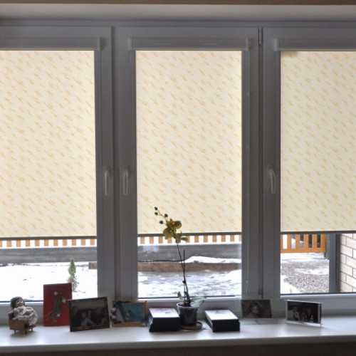 Rullo kasēšu žalūzijas