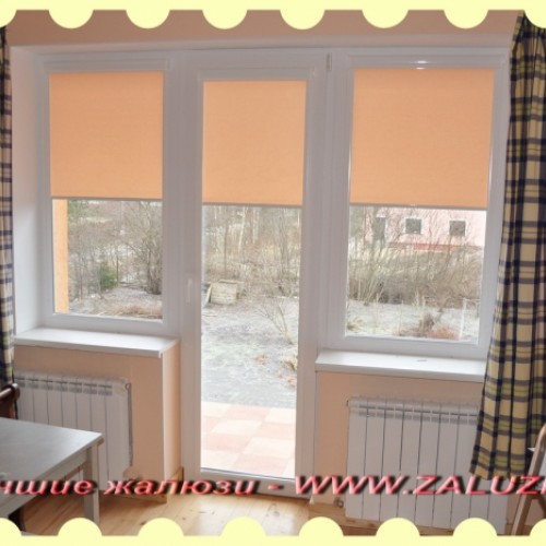 Rullo kasēšu žalūzijas