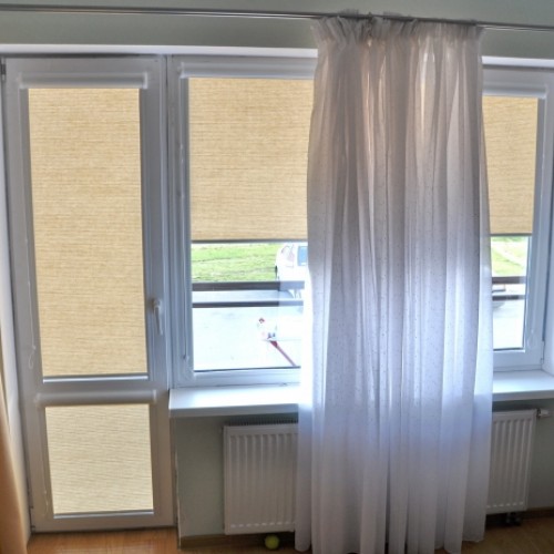 Rullo kasēšu žalūzijas