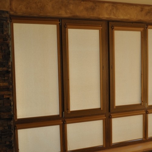 Rullo kasēšu žalūzijas