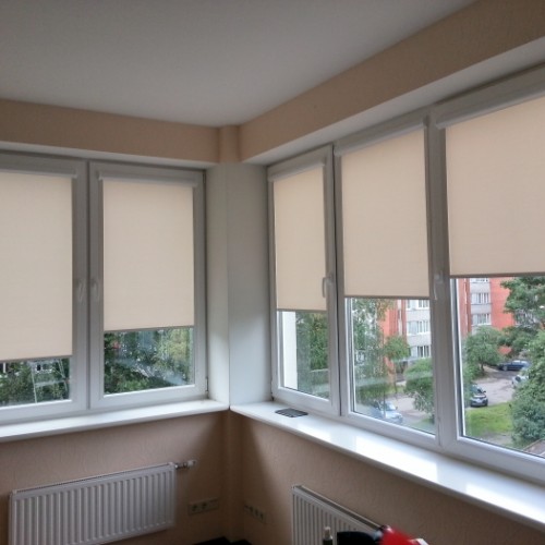 Rullo kasēšu žalūzijas