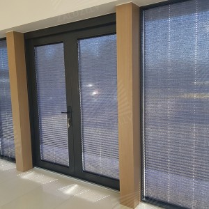 Pleated blinds