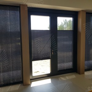 Pleated blinds