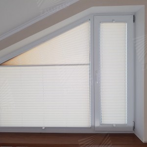 Pleated blinds