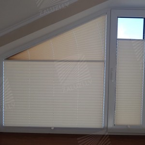 Pleated blinds